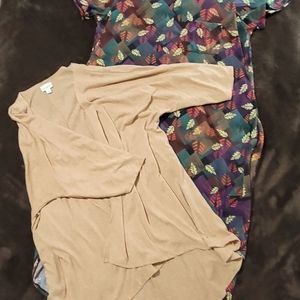 Lularoe Carly Dress and Lindsay Jacket